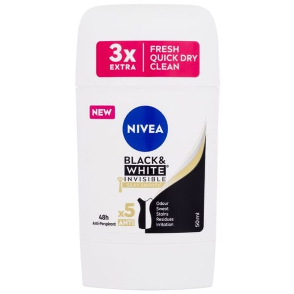 Black & White Invisible Silky Smooth 48h (sensitive skin) 50ml