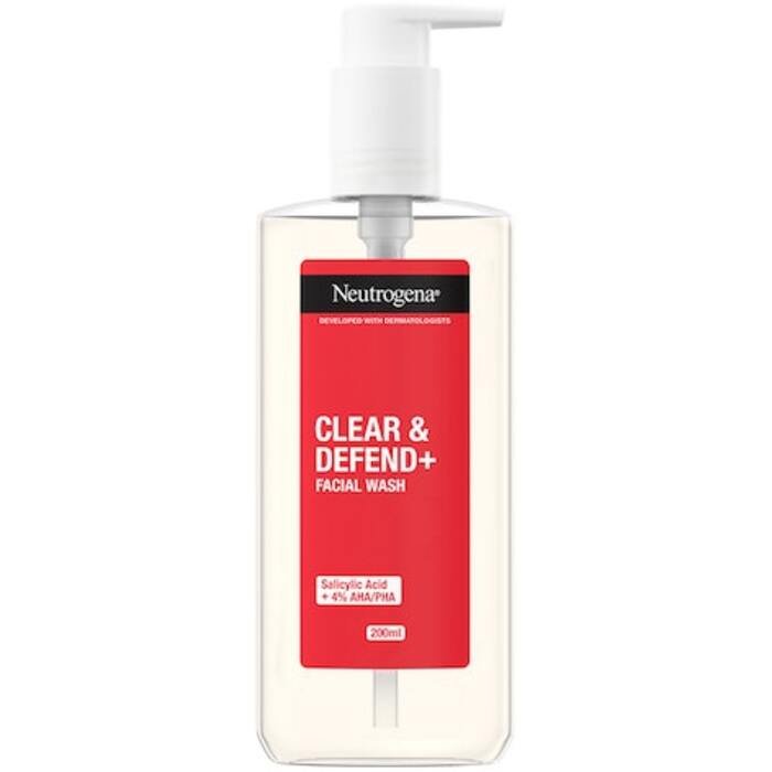 Neutrogena Clear & Defend+ Facial Wash 200 ml