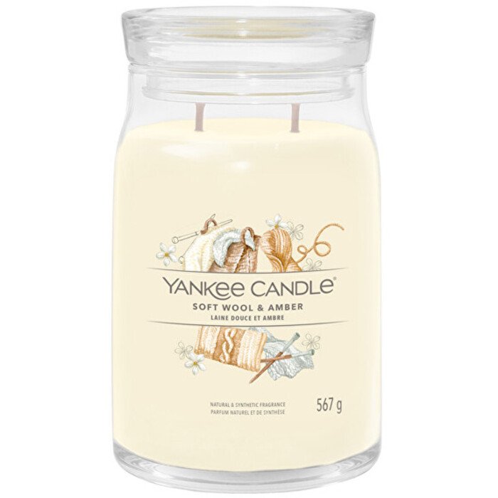 Yankee Candle Soft Wool & Amber 567 g