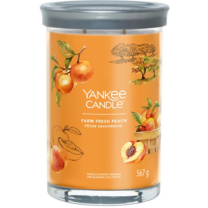 Farm Fresh Peach Signature Tumbler Candle 567.0g