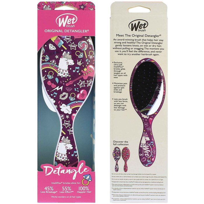 Wet Brush Original Detangler Happy Hair Llama