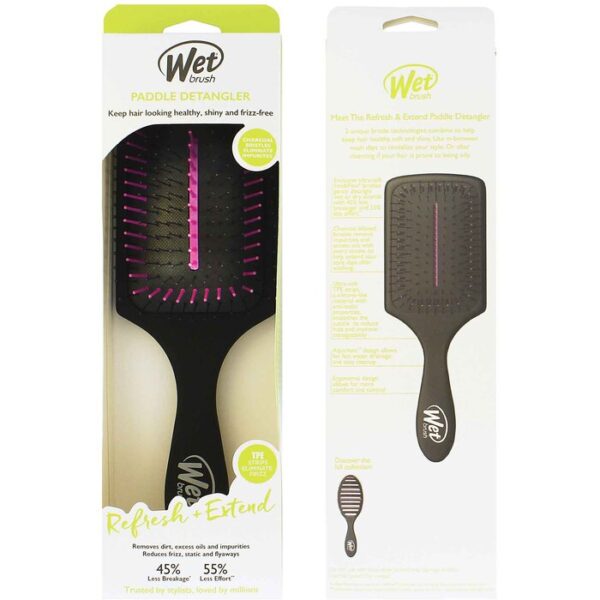 Refresh + Extend Paddle Detangler Black