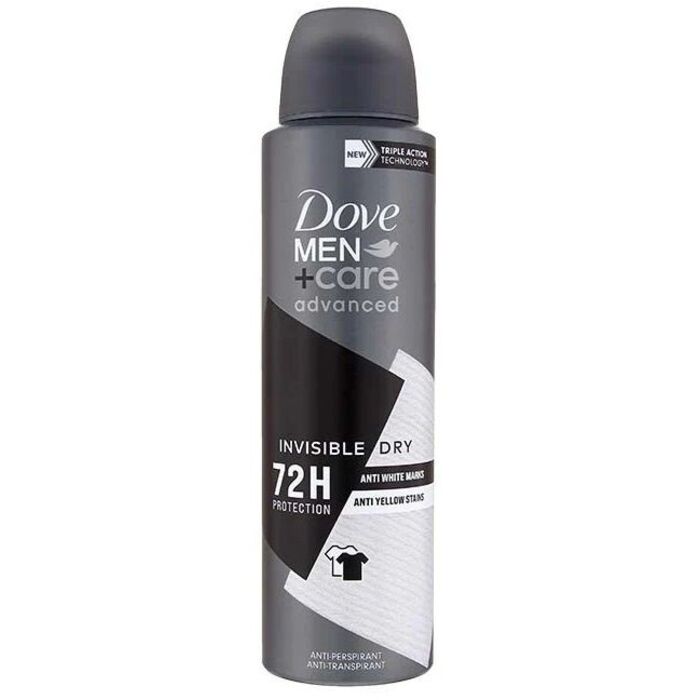Men + Care Advanced Invisible Dry 72H 150ml