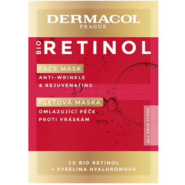 Dermacol Bio Retinol Face Mask 2 x 8 ml