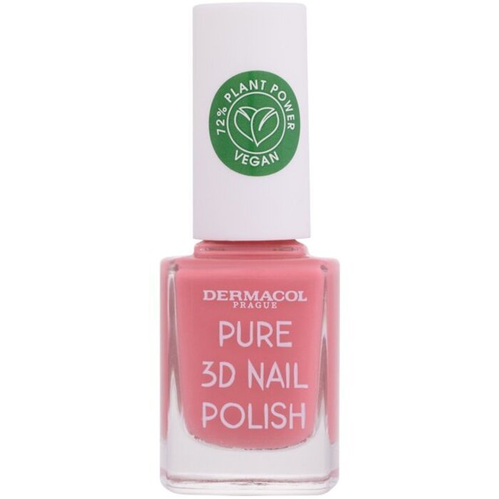 Dermacol Pure 3D Nail Polish 04 Poppy Red 11 ml