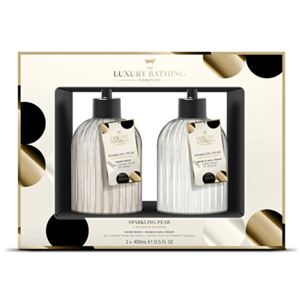 Sparkling Pear Hand Care Set ( Pear & Nectarine Flower )