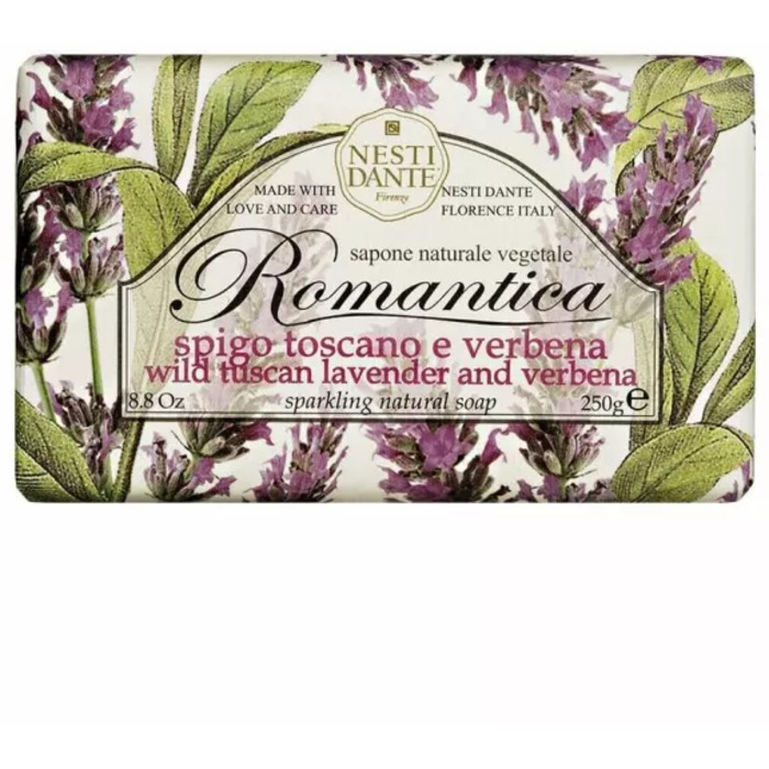 Nesti Dante Romantica Natural Soap Wild Tuscan Lavender & Verbena 250 g
