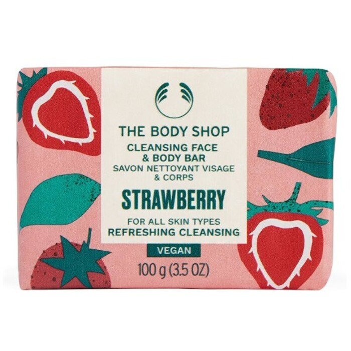 Strawberry Cleansing Face & Body Bar 100.0g