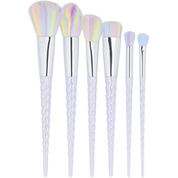 MIMO Makeup Brush Set Unicorn Pastel 6 Pcs