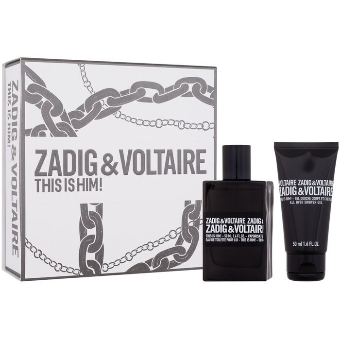 Zadig & Voltaire This is Him EDT 50 ml + SG for Body & Hair 50 ml (man)