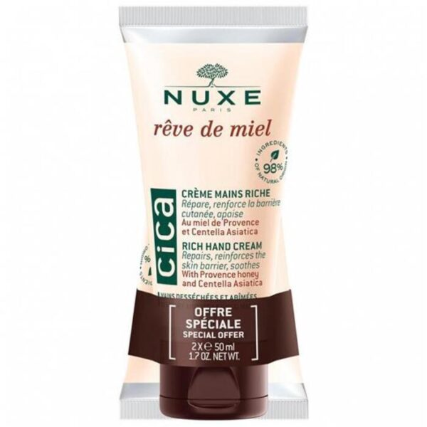 Reve De Miel Cica Rich Hand Cream Set - Sada krémů na ruce 50ml